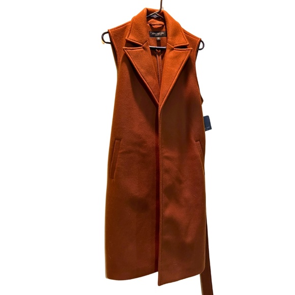 Marc New York Jackets & Blazers - Marc New York Belted Long Vest